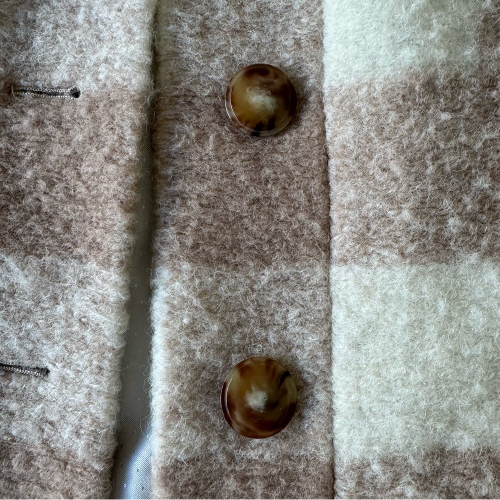Sezane Joe Coat Ecru Beige - Picture 6 of 10